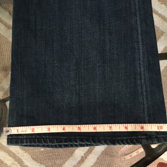 AG The Club wide leg flare jean. Low rise Size 30 - Picture 11 of 11